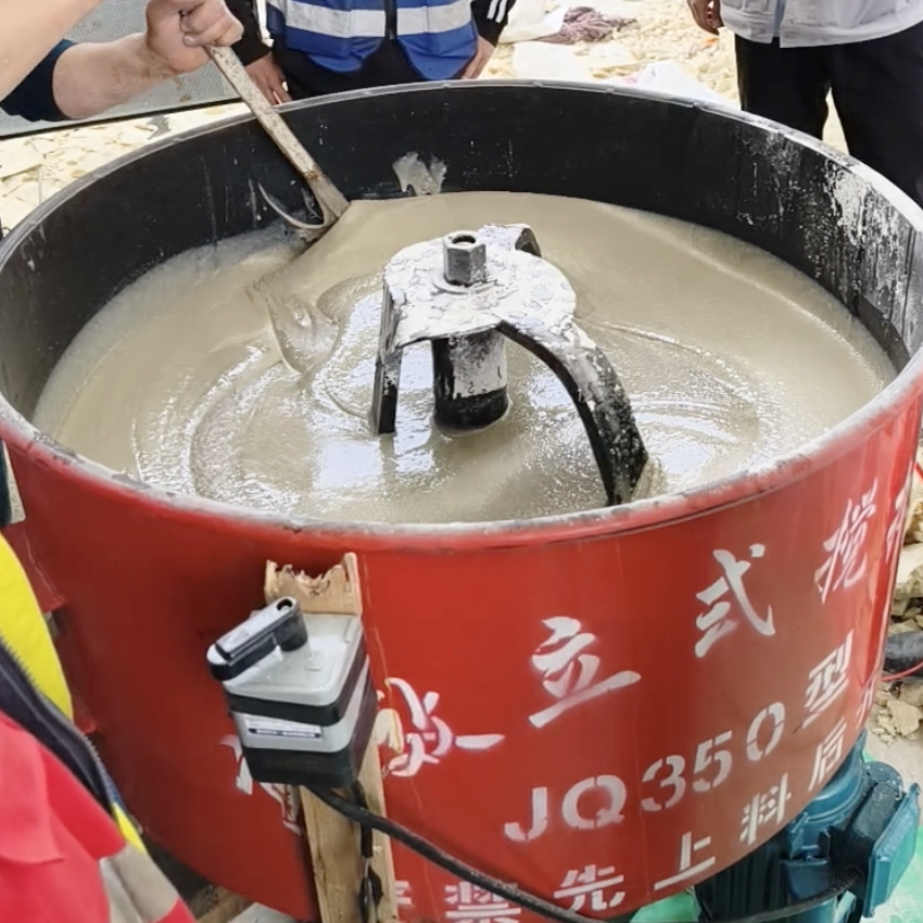 大宁汽轮机余热压缩机导热油设备底座耐高温环氧树脂灌浆料